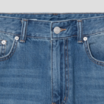 8 seconds Damaged Bermuda Denim Shorts — Sky Blue