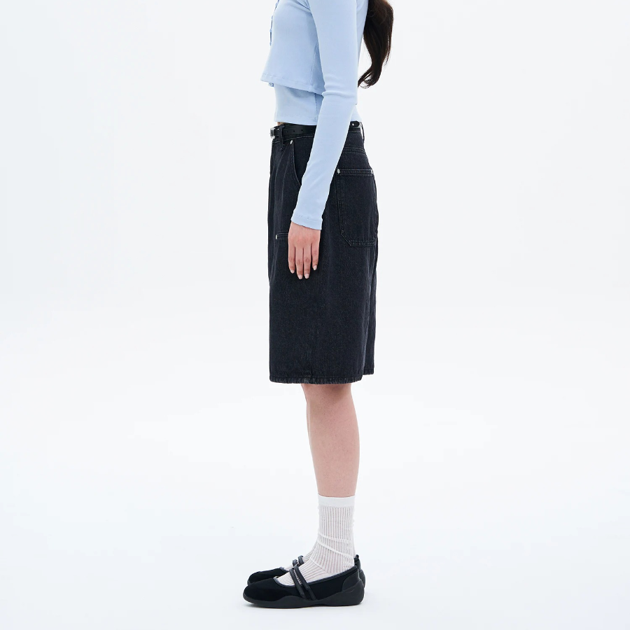 8 seconds Black Bermuda — Black