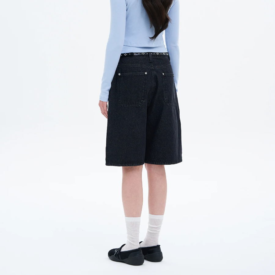 8 seconds Black Bermuda — Black