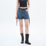 8 seconds Denim Shorts — Blue