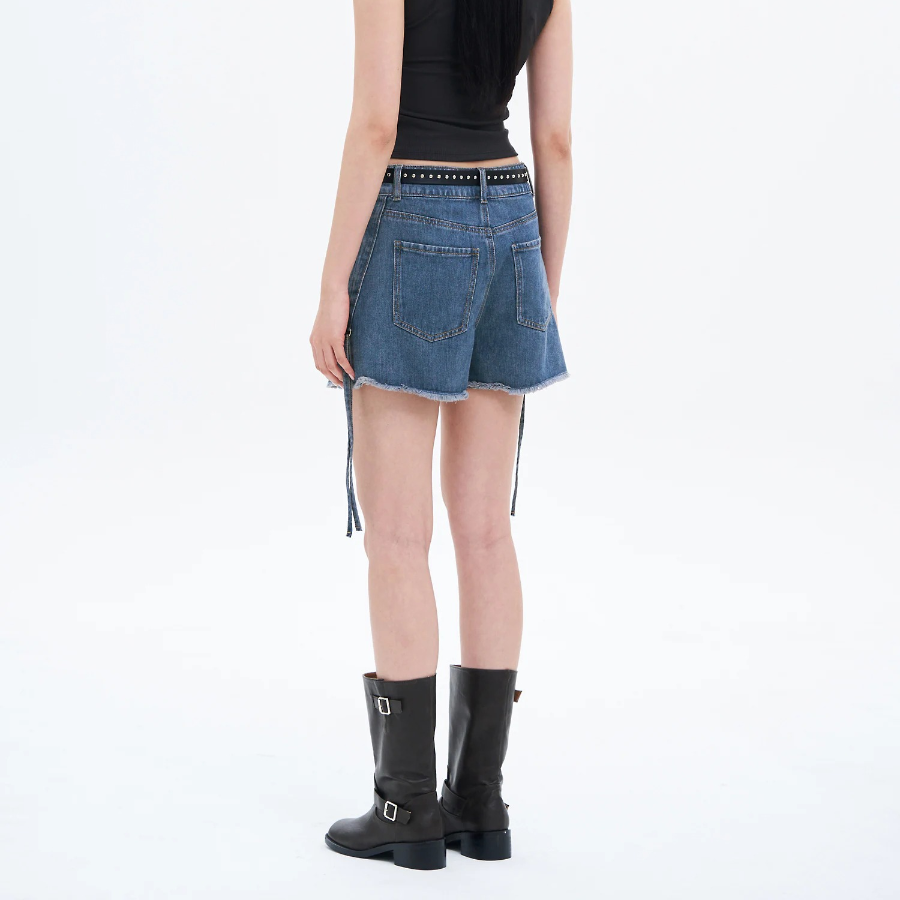 8 seconds Denim Shorts — Blue