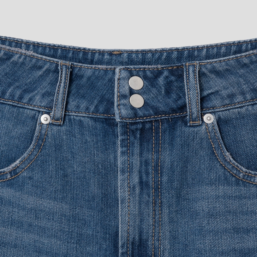 8 seconds Denim Shorts — Blue