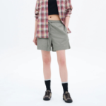 8 seconds Cotton Banding Shorts — Khaki