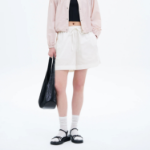 8 seconds Cotton Banding Shorts — White