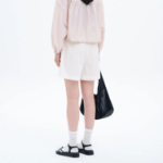 8 seconds Cotton Banding Shorts — White