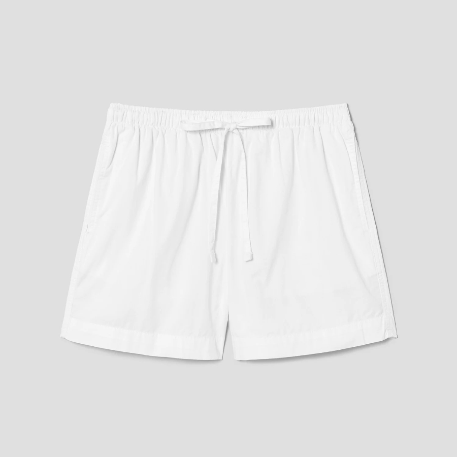 8 seconds Cotton Banding Shorts — White