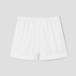 8 seconds Cotton Banding Shorts — White