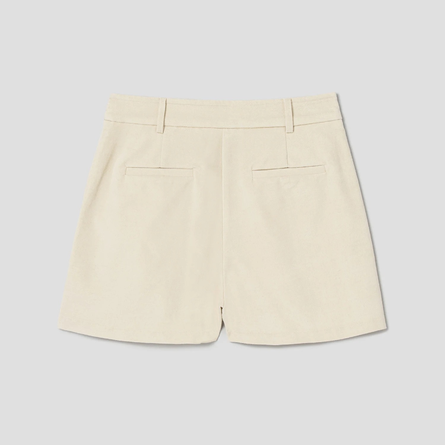 8 seconds Corduroy Short Pants — Ivory