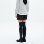 8 seconds Knit Short Pants — Ash