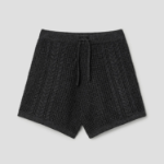 8 seconds Knit Short Pants — Ash
