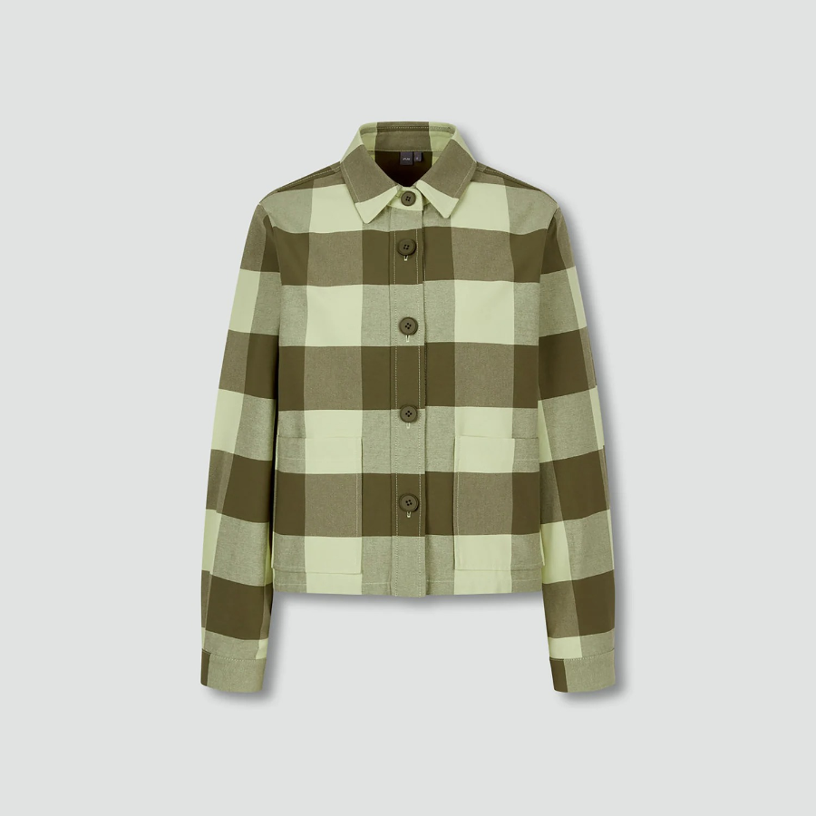 JAJU Short Collar Jacket – Light Yellow