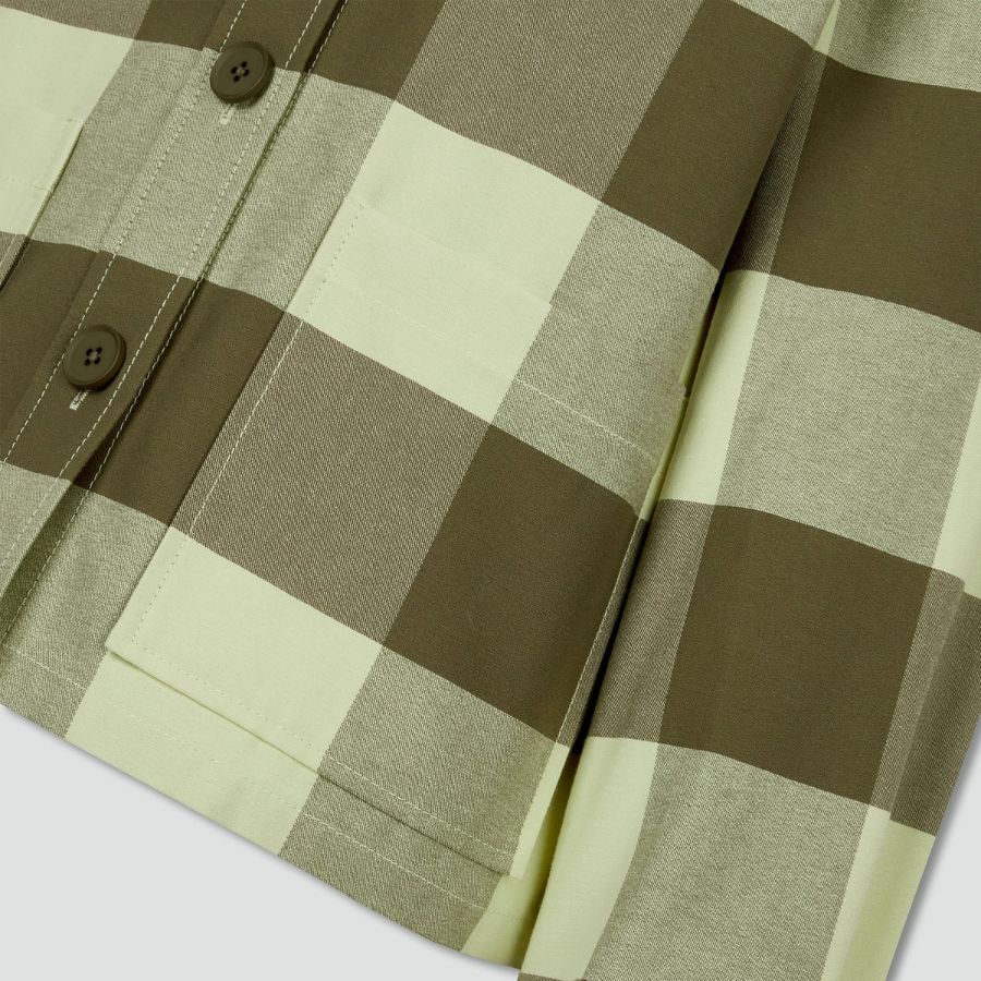 JAJU Short Collar Jacket – Light Yellow