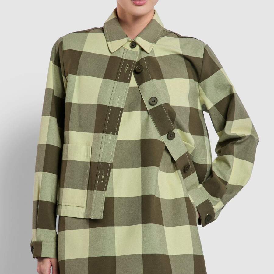 JAJU Short Collar Jacket – Light Yellow