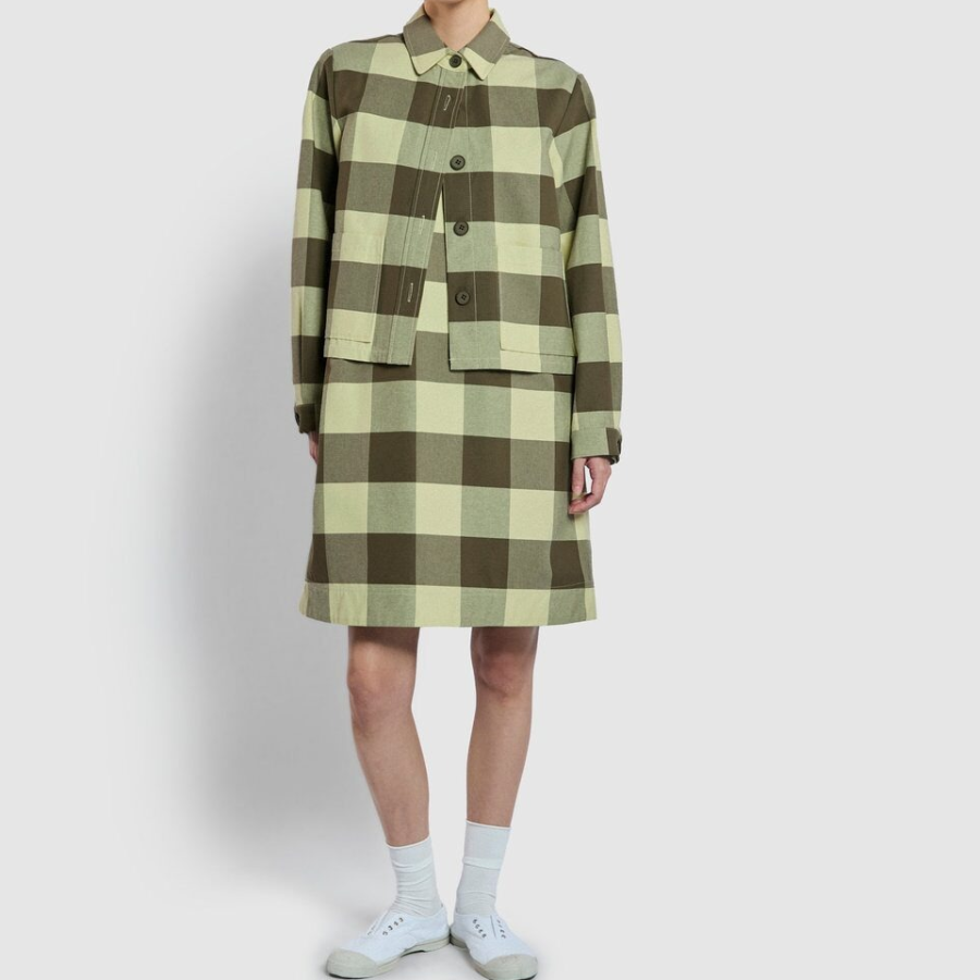 JAJU Short Collar Jacket – Light Yellow