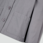 JAJU Short Collar Jacket – Grey