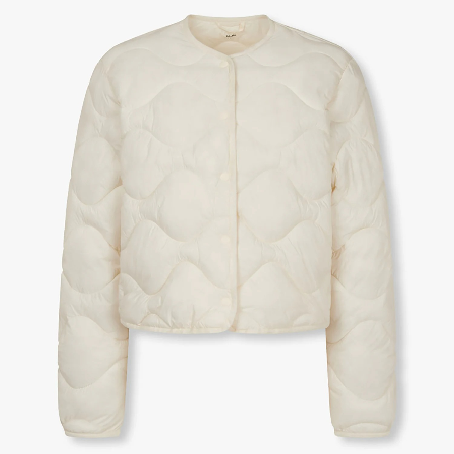JAJU Pocket Light Jacket – Ivory