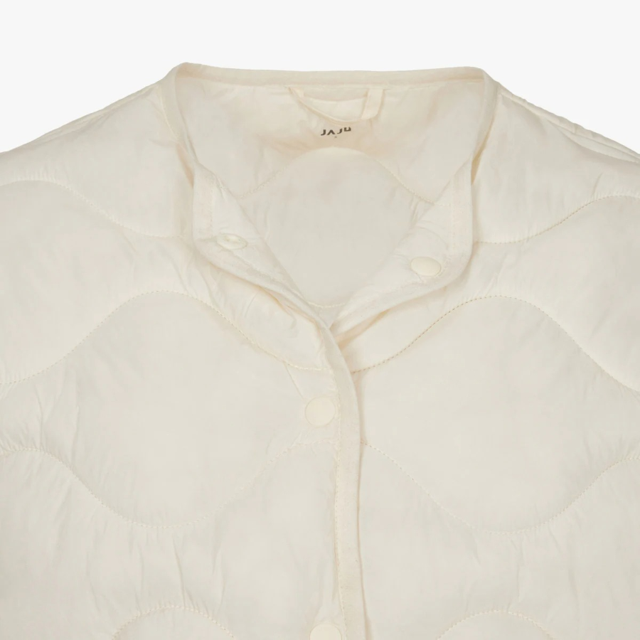 JAJU Pocket Light Jacket – Ivory