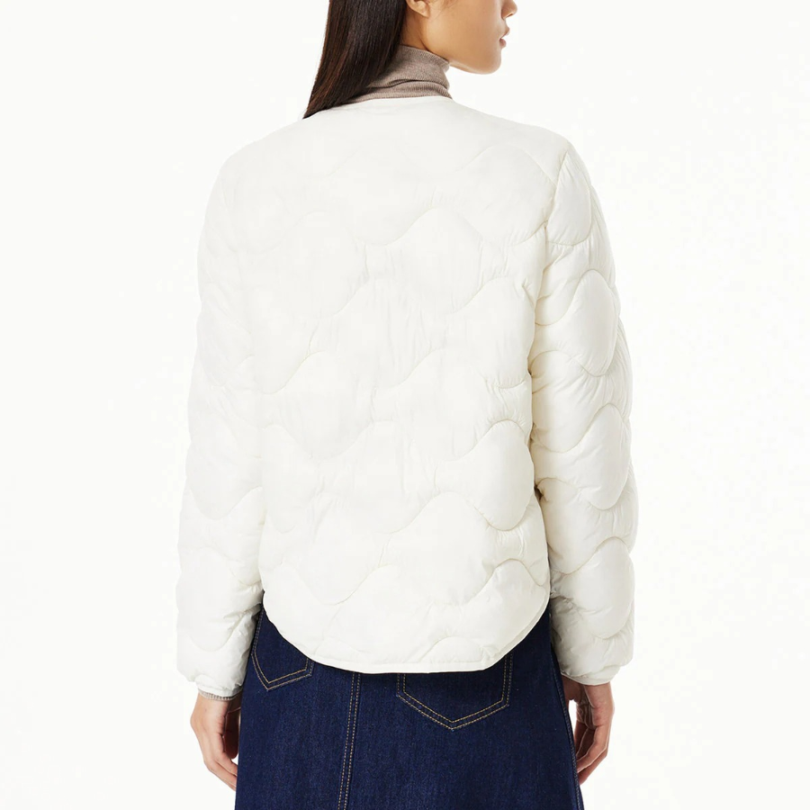 JAJU Pocket Light Jacket – Ivory