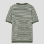 Theory Men Pacific Linen Stripe Sweater - Orchard/White