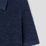 Theory Men Pacific Linen Relaxed Button Down Sweater - Baltic