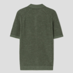 Theory Men Pacific Linen Relaxed Button Down Sweate - Green