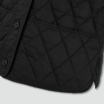 JAJU Light Button Jacket – Black