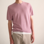 Theory Men Pacific Linen Kolben Sweater - Pale Mauve