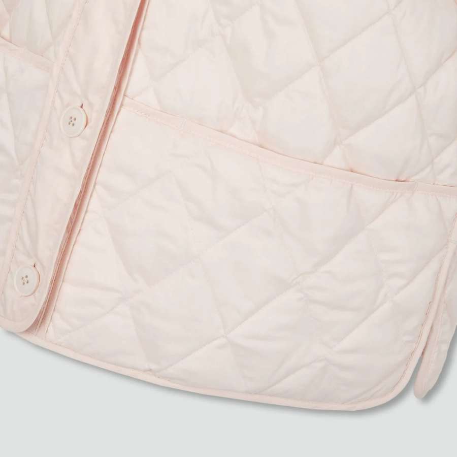JAJU Light Button Jacket – Pink