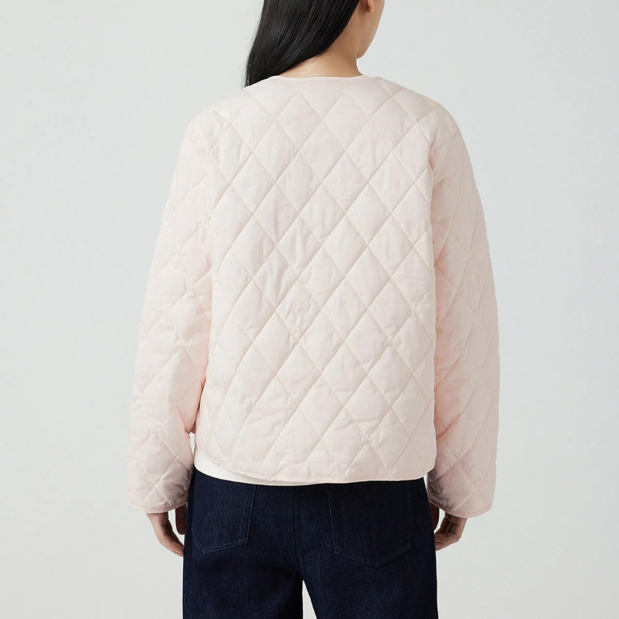 JAJU Light Button Jacket – Pink