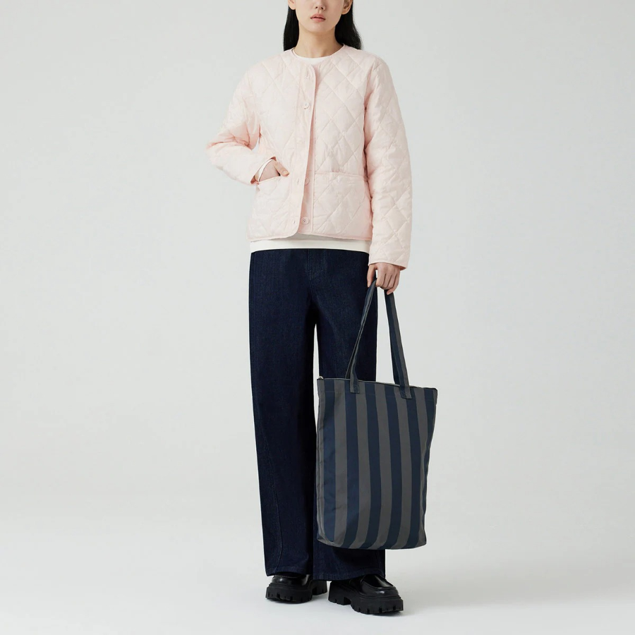 JAJU Light Button Jacket – Pink