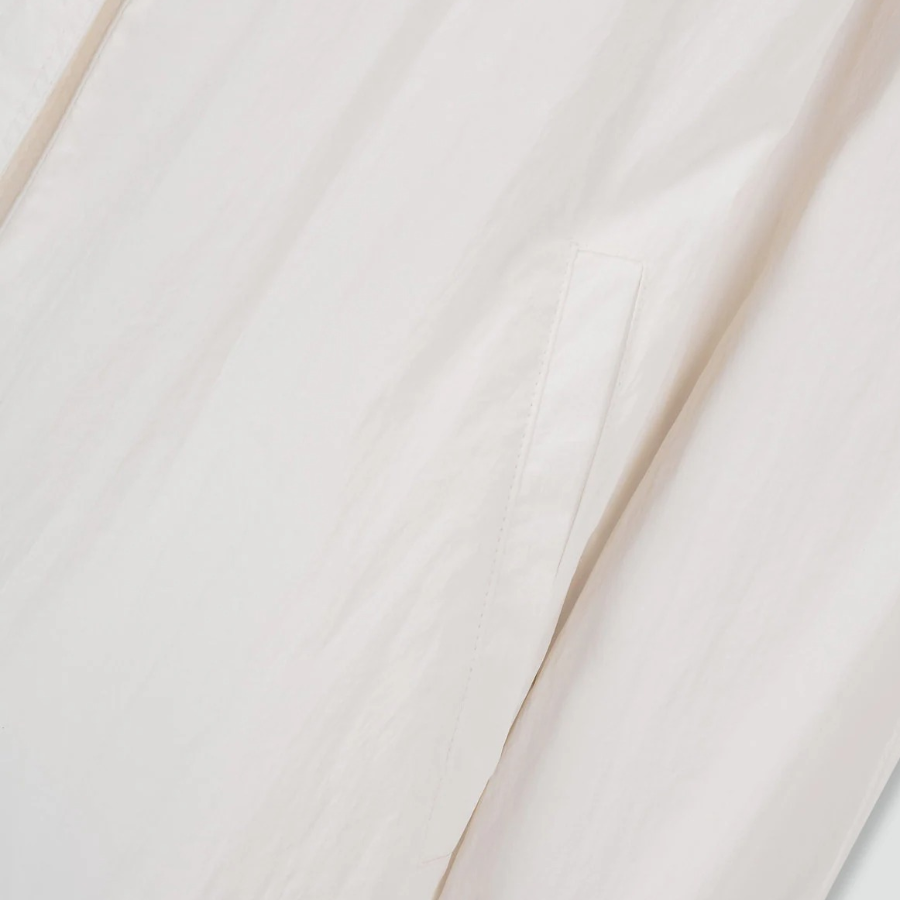 JAJU Hooded Short Jumper – White