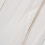 JAJU Hooded Short Jumper – White