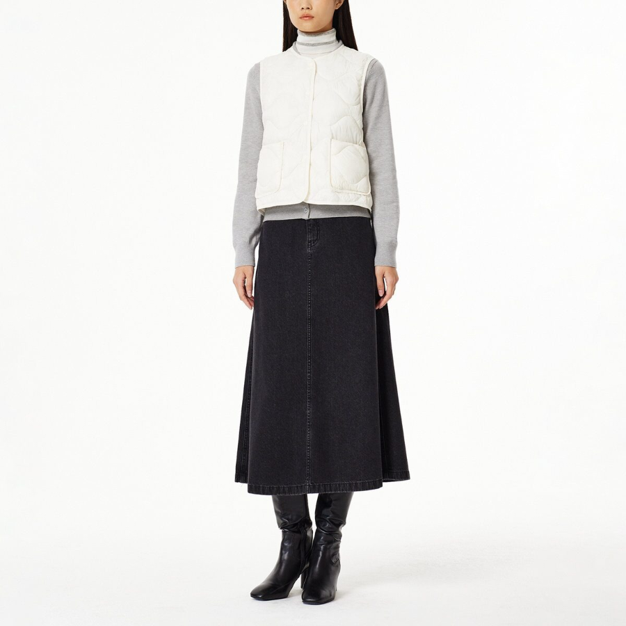 JAJU Pocket Light Vest – Ivory