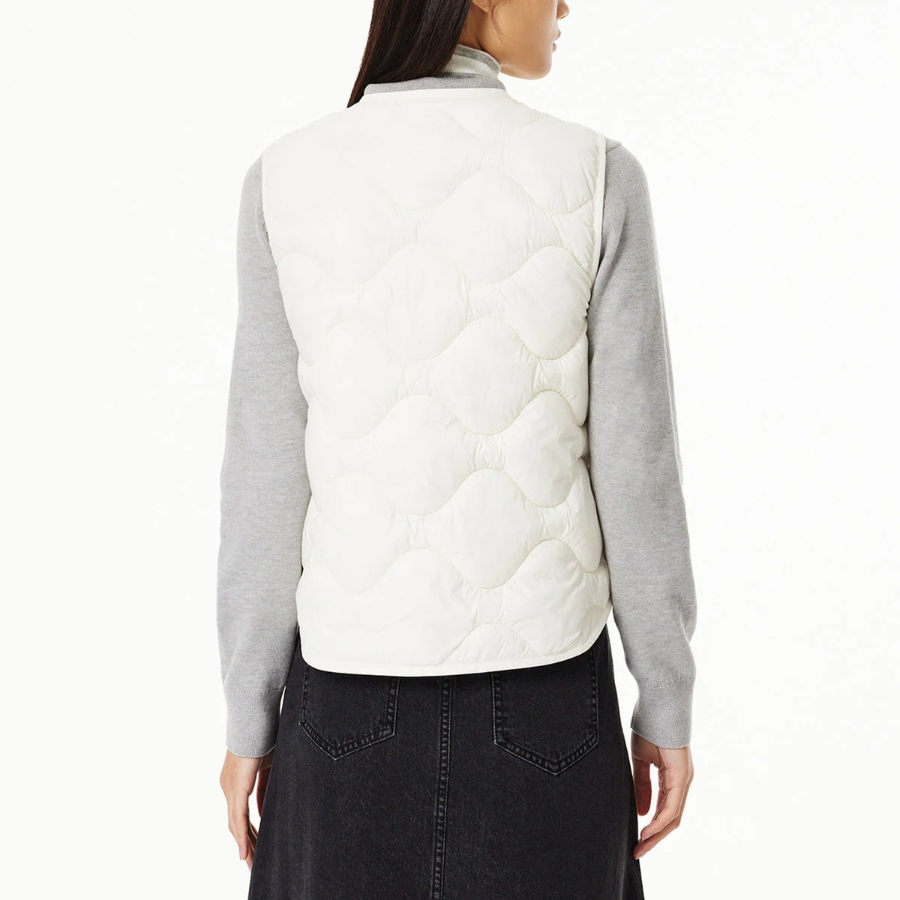 JAJU Pocket Light Vest – Ivory