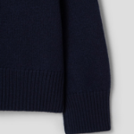ami Intarsia Adc Cardigan – Navy