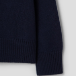 ami Intarsia Adc Cardigan – Navy