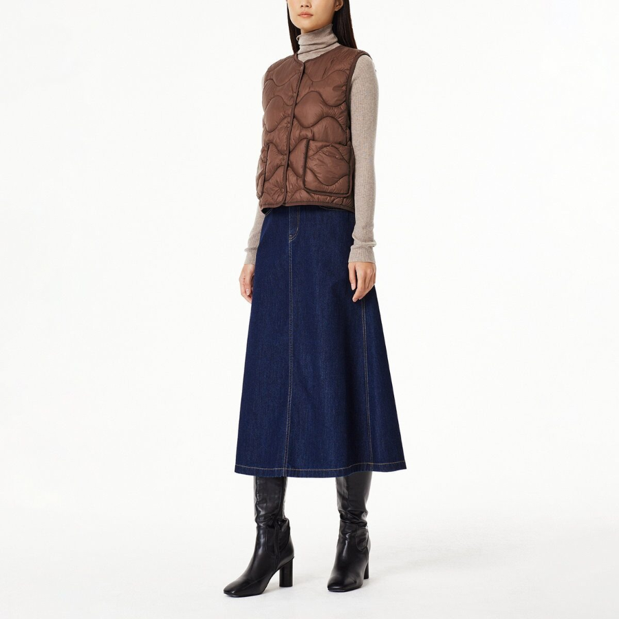 JAJU Pocket Light Vest – Brown