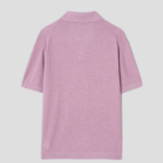 Theory Men Pacific Linen Brenan Polo Sweater - Pale Mauve