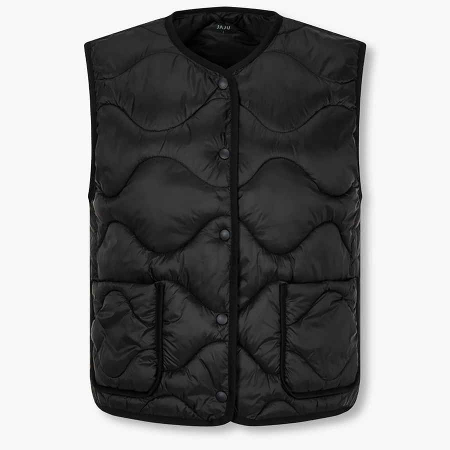 JAJU Pocket Light Vest – Black