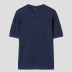 Theory Men Pacific Linen Kolben Sweater - Baltic