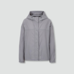 JAJU Hooded Short Jumper – Grey