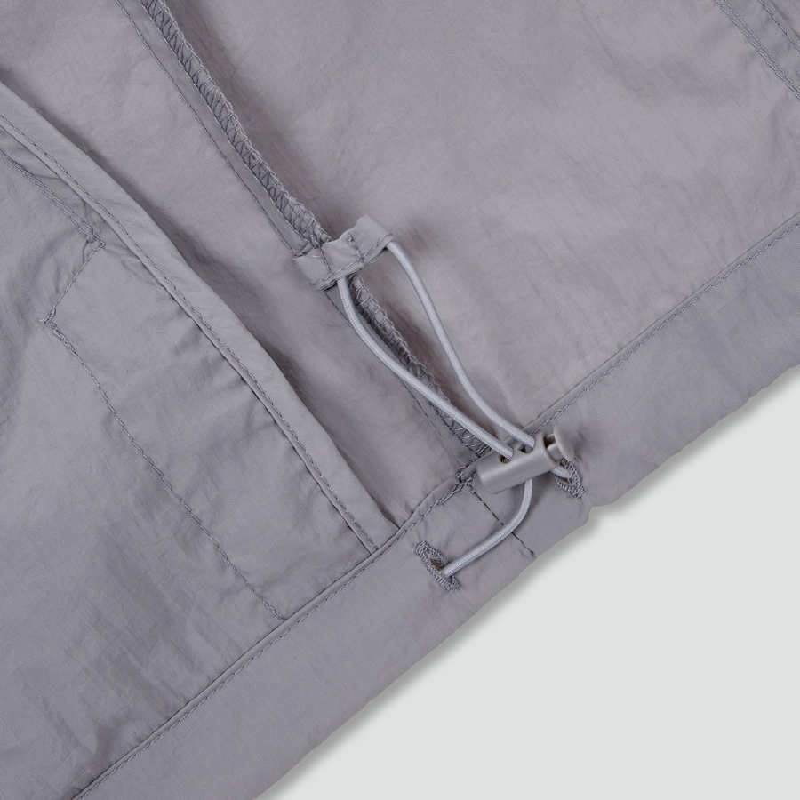 JAJU Hooded Short Jumper – Grey