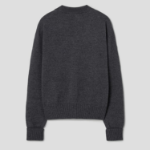 ami Intarsia Adc Cardigan – Grey