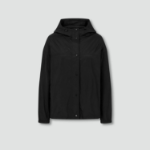 JAJU Hooded Short Jumper – Black