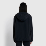 JAJU Hooded Short Jumper – Black