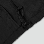 JAJU Hooded Short Jumper – Black