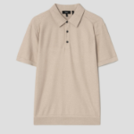 Theory Men Silk Cotton Polo Sweater - Chino