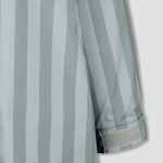 JAJU Loose Fit Hooded Rain Long Jumper – Dark Grey