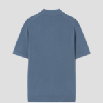 Theory Men Light Bilen Goris Polo Sweater - Dark Rainstorm