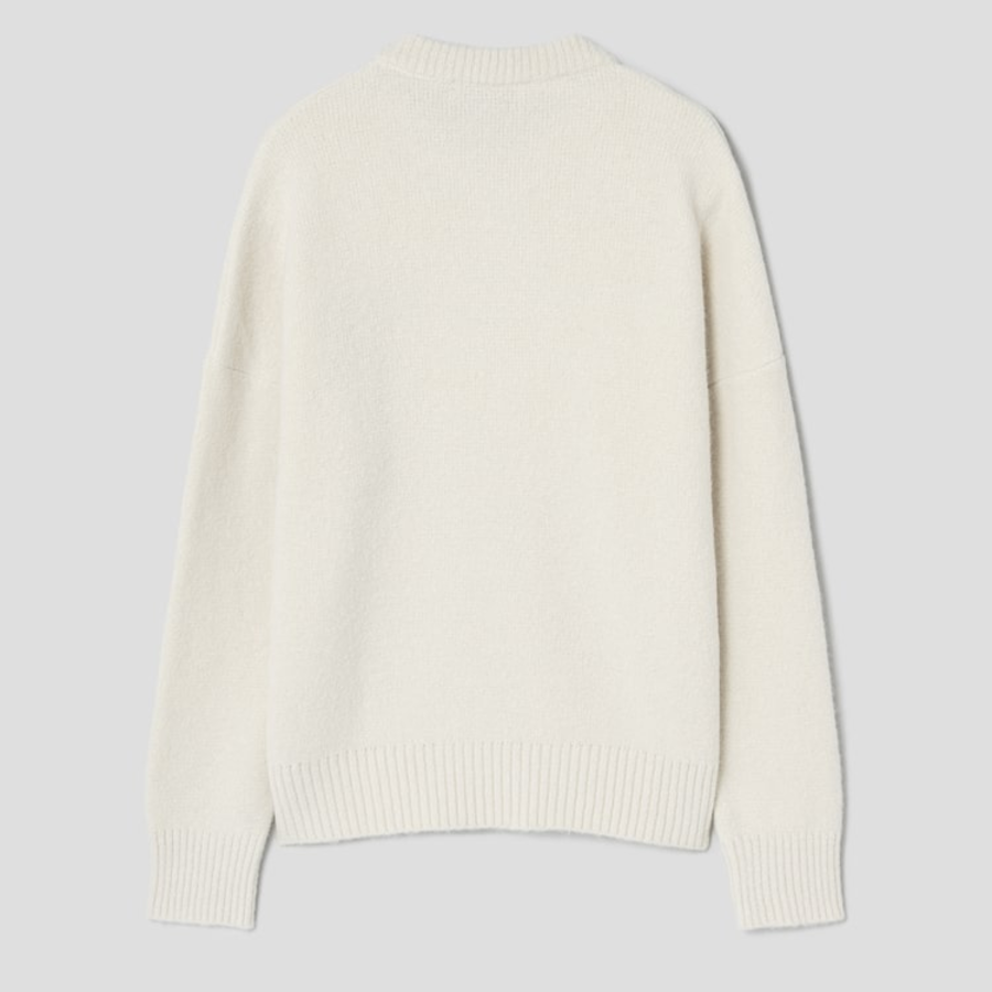 ami Gold Adc Turtleneck – Off-White
